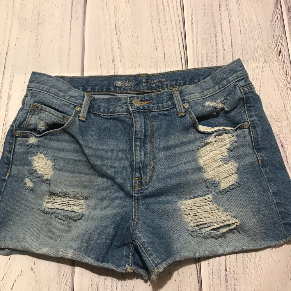 Mossimo Distressed Jean Shorts
